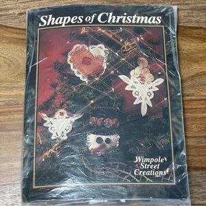 HOMESPUN HOLIDAY WIMPOLE‎ STREET CREATIONS HOLIDAY ORNAMENT KIT VINTAGE
